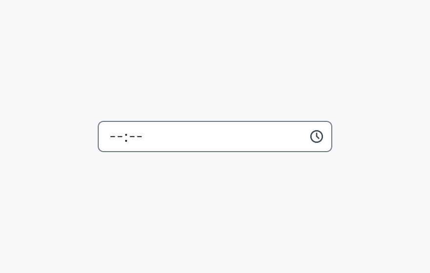 Size smのInput Time。